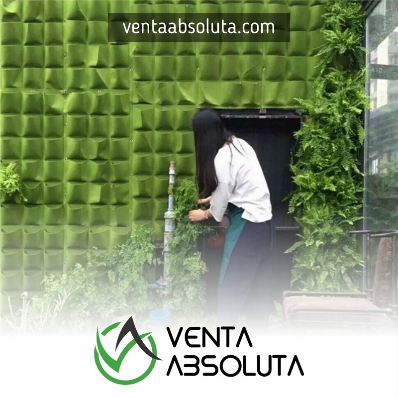 Maceta Jardin vertical colgante de fieltro | Venta Absoluta